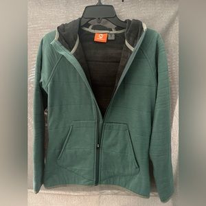 Merrell Ladies quilted jacket sage green EUC size small